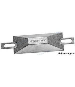 Ânodo com Suporte 93x33 mm (CM-200Z)Ânodo sacrificial com suporte de 93x33 mm para proteção catódica eficaz contra corrosão em e