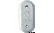 Ânodo de Casco 219x108 (CMMZC406)Ânodo de sacrifício para casco 219x108 mm, proteção catódica eficaz contra corrosão galvânica e