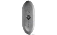 Ânodo de Casco 235x86 mm Alumínio (CMMZ404-A)Ânodo de casco em alumínio 235x86 mm para proteção catódica eficaz contra corrosão 
