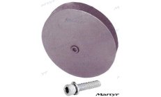 Ânodo de Disco 165 mm (CMR-7)Ânodo de disco 165 mm para proteção catódica de embarcações. Previne corrosão em água salgada e doc