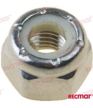 Dado Inox per Motori Marini (REC121731)Dado inossidabile marino per motori fuoribordo e componenti nautici. Resistente alla corr