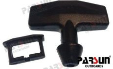 Puxador e Tampa do Motor de Arranque (PAF4-0413100KIT)Puxador e tampa completos para motor de arranque. Kit de reposição de qual