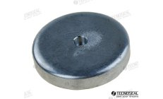 Ânodo Diâmetro 100 - H20 M8 (TEN00102VET)Ânodo de sacrifício Ø100mm M8 para proteção catódica de motores e equipamentos marinhos