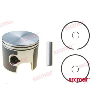 Kit Pistão 030 (REC777-815965A6)Kit pistão 030 de qualidade náutica. Componente essencial para manutenção e reparação de motores