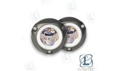 Luce Subacquea RGB Completa Pack 2 (LUM101436)Coppia di luci subacquee RGB a colori completi per illuminazione marina profession