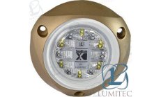 Luz Subaquática Bronze Branca 100x19 mm (LUM101320)Luz subaquática de bronze branco 100x19 mm, resistente à corrosão marinha. Id