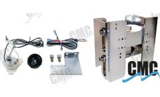 ELEVATORE VERTICALE  FUORIBORDO = 10"Soporte con kit elevador vertical. Fabricado en extrusión de aluminio con tornillos de acer