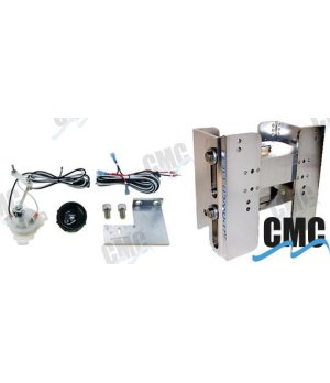 POWER-LIFTSoporte con kit elevador vertical. Fabricado en extrusión de aluminio con tornillos de acero inox. El motor electrohid