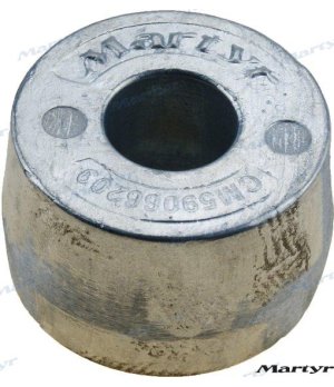 Ânodo de Zinco Castoldi (CM59066209)Ânodo sacrificial de zinco Castoldi para protecção catódica de embarcações e motores de popa