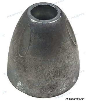 Anodo MTF Zinco (CMMTF2)Anodo in zinco MTF per protezione catodica. Ideale per motori fuoribordo e componenti marini immersi in 
