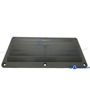 Grelha de Ventilação ABS 225 x 123 mm Preta (GS31191)Grelha de ventilação ABS 225 x 123 mm preta. Resistente à corrosão marinha,