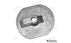 Anodo Piastra Yanmar B (TEN01391-1)Anodo sacrificale piastra Yanmar B per protezione catodica motori marini. Prevenzione efficac