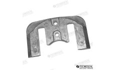 PLAQUE D'ANODE YANMAR POUR TRANSMISSION