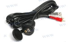 CONEXION USB Y 3,5MM   PANELABLE