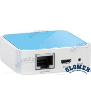 Router Wireless N Nano 150 Mbps (GLOITAP001)Router wireless N 150 Mbps ultra-compatto. Connessione stabile e affidabile per appl