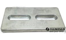 Anodo Diver 305x152x25 (TENTEC-DIVERSD)Anodo sacrificale Diver 305x152x25 per protezione catodica dello scafo. Previene la corro