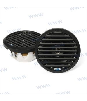 Altoparlante 6.5" Nero Aquatic Impermeabile (AQ-SPK6.5-4LB)Altoparlante marino 6.5" impermeabile Aquatic nero. Protezione totale
