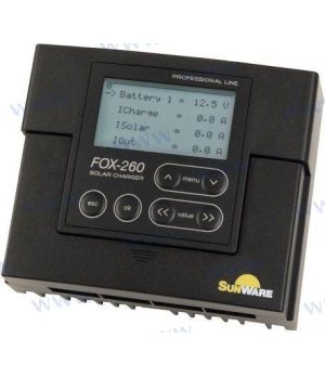 CONTRÔLEUR DE CHARGE FOX260 20A LCD 12/