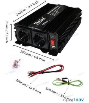 12V MODIFIED WAVE CONVERTER 1000W