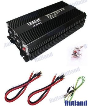 Convertitore 12V Onda Modificata 3000W (WEN8106)Convertitore 12V da 3000W onda modificata. Alimenta dispositivi AC da batterie m