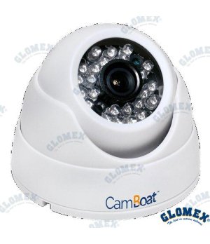 Câmara Glomex Zigboat (GLOGLVS100)Câmara de vigilância Glomex Zigboat com visão nocturna para monitoramento remoto de embarcaçõe