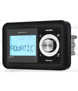 Central Multimédia Aquática CP6 Bluetooth (AQ-CP6)Central multimédia Bluetooth à prova de água para embarcações. Reproduza músic