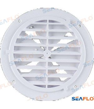 Tampa Grelha Branca - 2 Folhas (SFVC102)Tampa grelha branca com 2 folhas para ventilação de embarcações. Proteção contra detrito