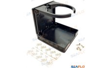 DESSOUS DE VERRE PLIABLE AJUSTABLE - NOIR