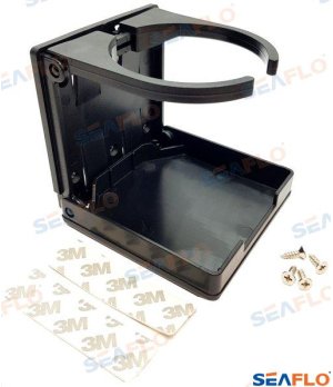 ADJUSTABLE FOLDABLE COASTER - BLACK