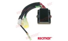 Retificador Yamaha (REC61A-81960-04)Retificador original Yamaha para conversão de corrente alternada em contínua. Essencial para