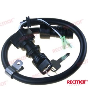 Chave Remota Popeira Yamaha (REC6H3-82510-03)Chave remota popeira original Yamaha para motores de popa. Comando à distância com 