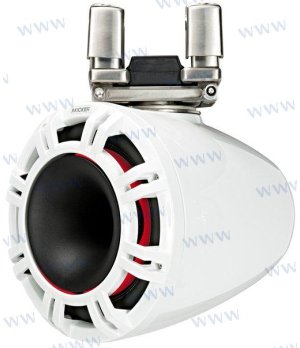 Altoparlanti Wake 9" Kicker LED Bianchi (KA44KMTC94W)Altoparlanti marini Wake 9" Kicker con LED bianco. Audio potente e robusto 