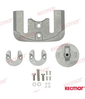 KIT ANODOS MERCURY ALUMINIO
