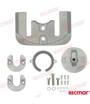 KIT ANODOS MERCURY ALUMINIO