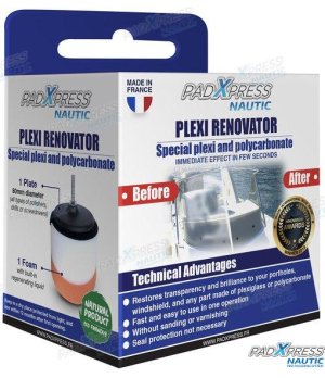 Rigenerante Plexi con Piastrina 80 mm (PXPB5301)Rigenerante professionale per plexiglass con piastrina 80 mm. Ripristina traspar