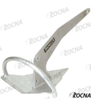 Ancora Rocna Zincata 6 kg (CMROCORG006GS)Ancora Rocna galvanizzata 6 kg con design brevettato. Ancoraggio sicuro e affidabile pe