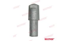 Anodo Zinco Yamaha e Mercury (REC66M-11325-00)Anodo sacrificale in zinco per motori Yamaha e Mercury. Protezione essenziale dall