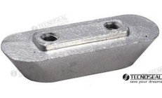 Anodo Honda Piastra Motore Alluminio (TEN01402AL)Anodo in alluminio per motori Honda. Protezione anticorrosione marina efficace 