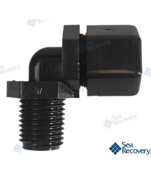 Cotovelo ELB90 1/4" MPT x 1/4" Tubo PlásticoCotovelo 90º plástico 1/4" MPT x 1/4" tubo. Ligação segura para sistemas de água e c