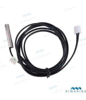 Sensore Temperatura NTC 10K 5M (SIMTS02)Sensore di temperatura NTC 10K con cavo 5M per monitoraggio termico su motori e sistemi 