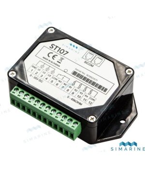 Modulo Serbatoio (SIMT001)Modulo serbatoio per motori marini fuoribordo. Componente resistente alla corrosione con installazione