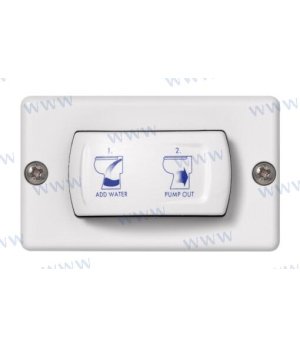 Interruttore Comfort Sanimarin (SFABPLC)Interruttore Comfort Sanimarin per toilette marine. Componente robusto, resistente e aff