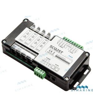 Modulo Quadro Shunt e Tanl (SIMS004)Modulo Quadro Shunt e Tanl per il controllo e la distribuzione elettrica marina. Affidabilit