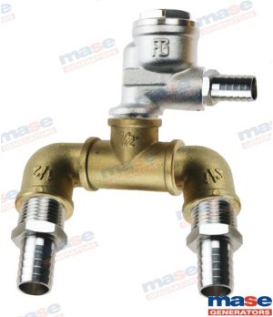 Sifone D22 (MAS03796)Sifone D22 per il raffreddamento ad acqua marina dei motori fuoribordo. Componente essenziale per un flusso