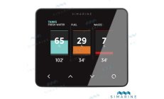 Pico Black - Standalone (SIMP001)Componente náutico Pico Black de alta performance com acabamento resistente à corrosão. Instala