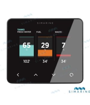 Pico Black - Standalone (SIMP001)Componente náutico Pico Black de alta performance com acabamento resistente à corrosão. Instala