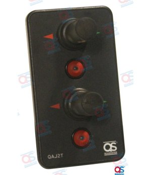 Joystick Analógico 2 Alavancas (QAJ2T)Joystick analógico com 2 alavancas independentes para controlo preciso de embarcações. Com