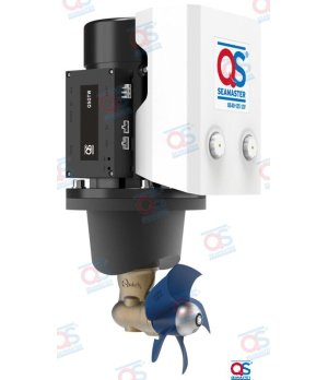 Elica DC Thruster 40Kg Ø125 12V (QS4012512V)Elica thruster DC 40Kg a 12V con diametro Ø125mm, ideale per la manovra ausiliaria d
