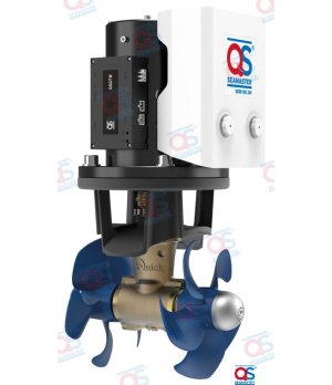 Propulsor DC 80Kg Ø185 24V (QS8018524V)Propulsor DC 80Kg Ø185 24V para manobra e posicionamento dinâmico de embarcações. Tração 