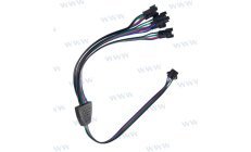 Adattatore Y RGB (AQ-LC104)Adattatore Y RGB per sistemi di illuminazione marina. Connettore dividitore per distribuire segnale R